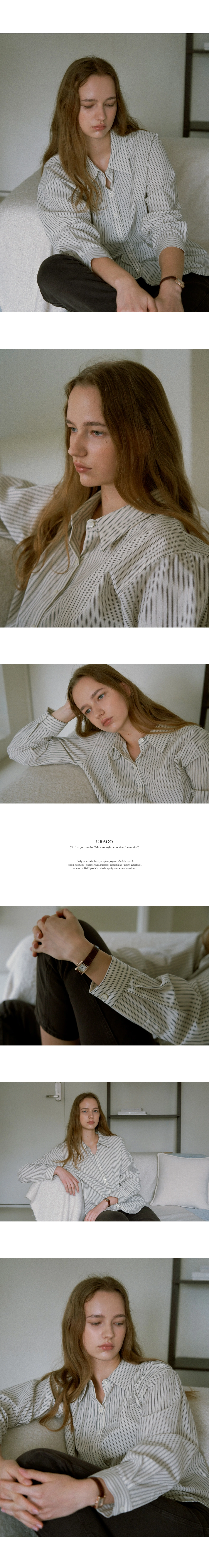 [32차 리오더] Standard stripe shirt_3colors