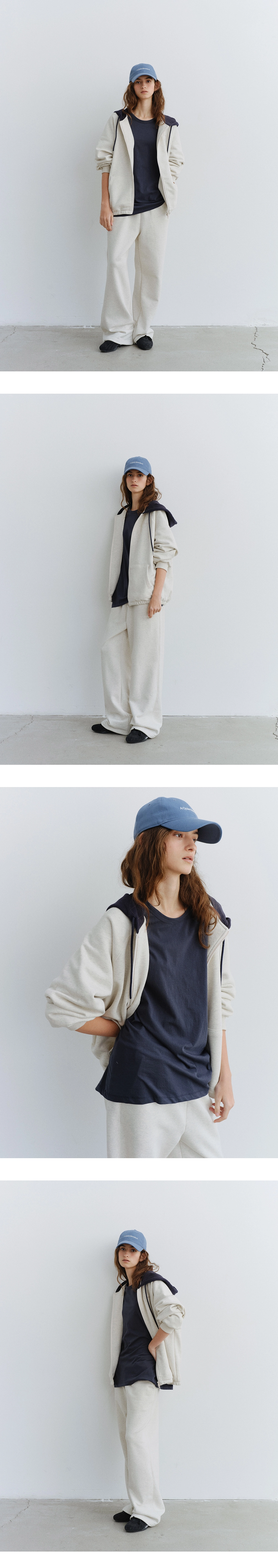Play block hood zip-up_2colors