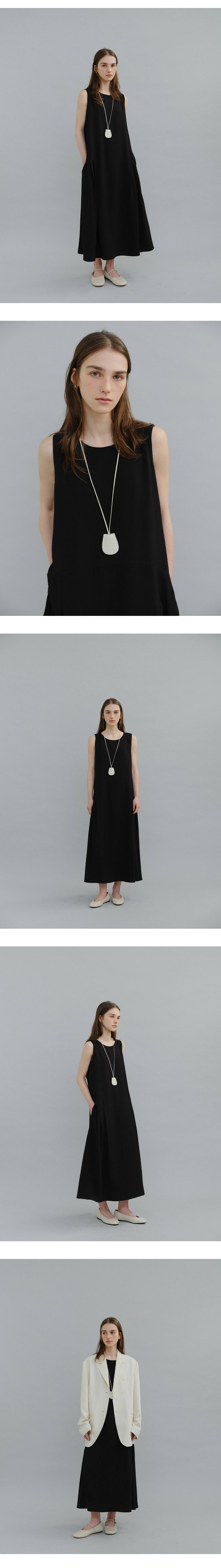 [연무드 착용] Anne sleeveless long dress_2colors