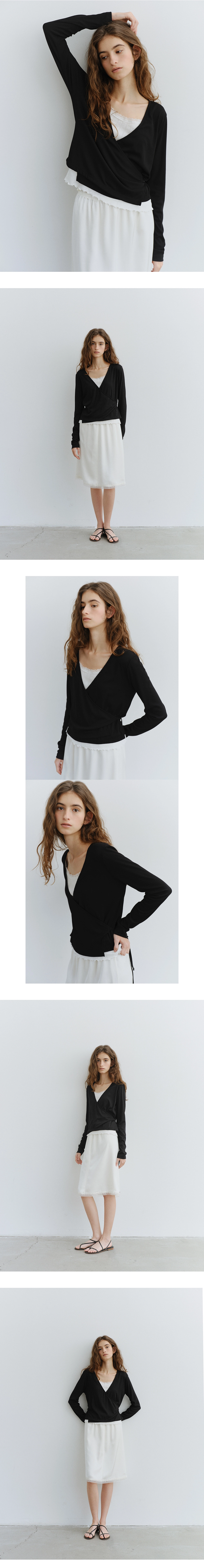 [김가훤 PICK!][1차 리오더] Ribbed wrap cardigan_3colors