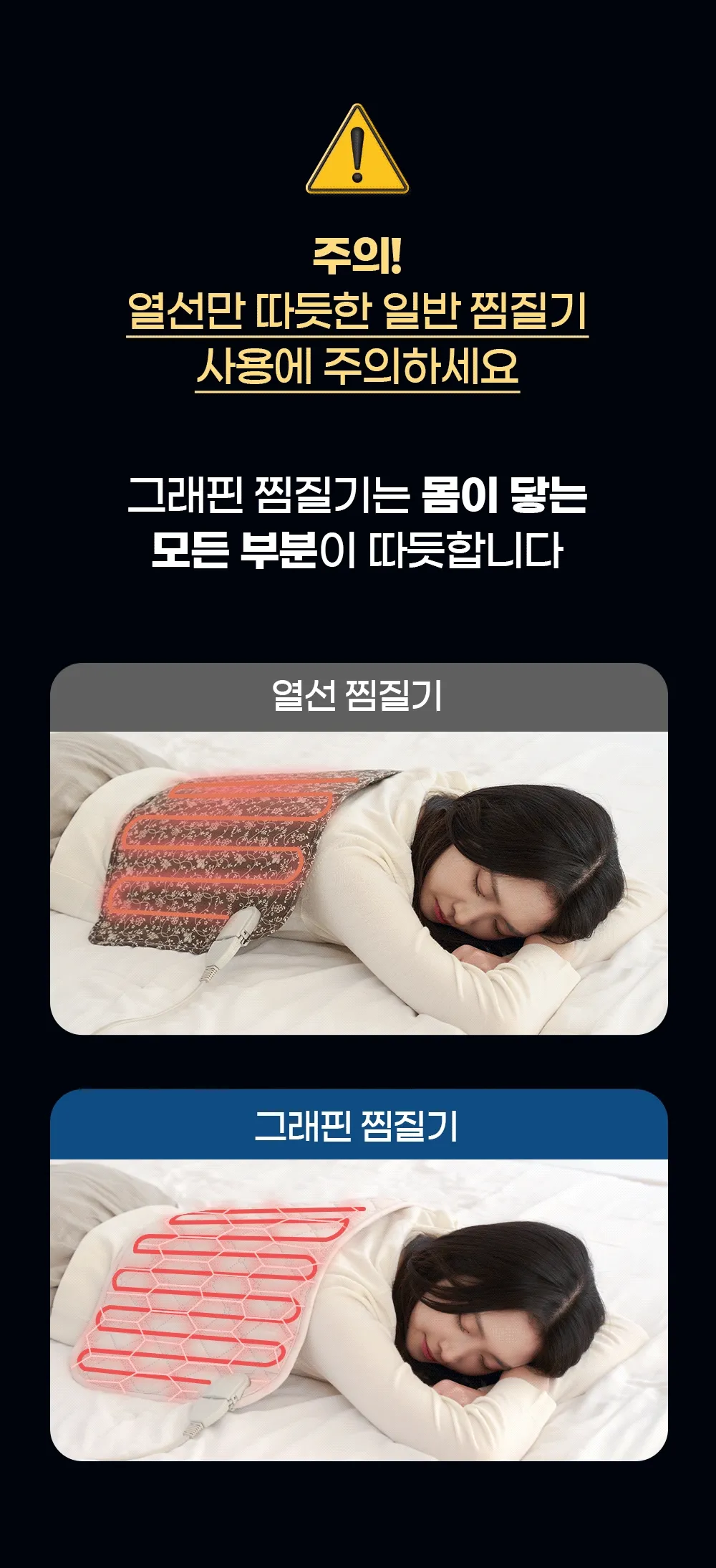 고몽드 여성용 찜질기 - 원적외선으로 몸 속까지 따뜻하게