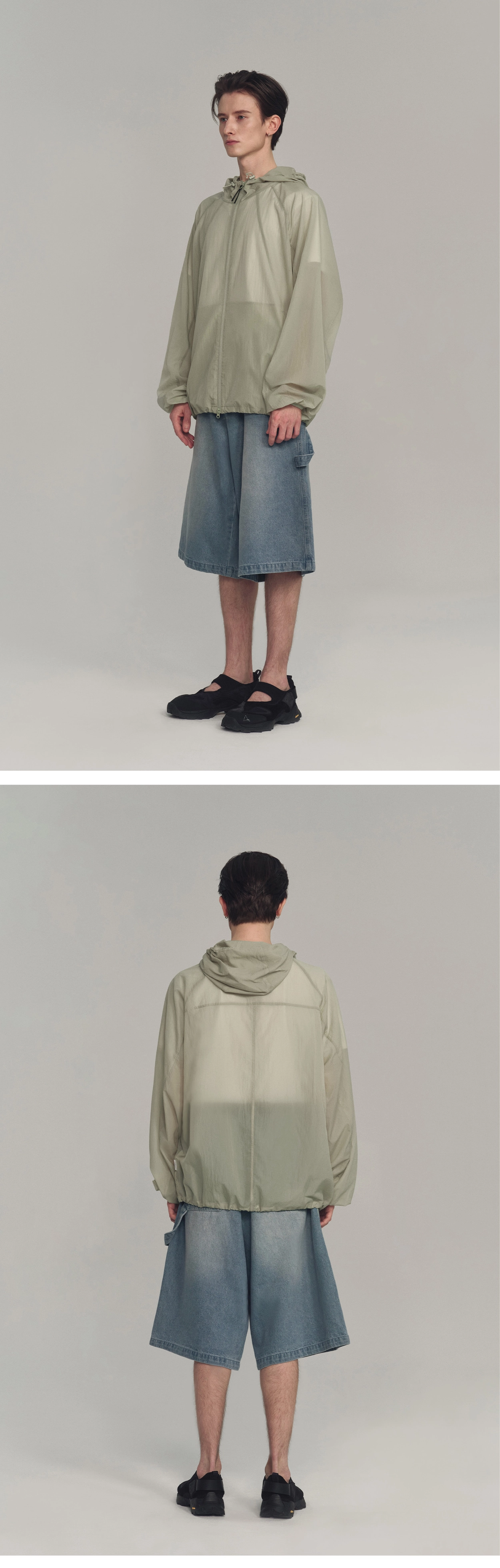 에어라이트 래글런 윈드브레이커_그린
