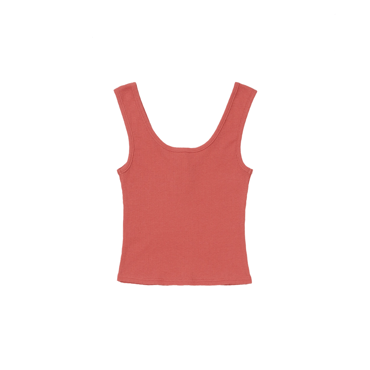 24SU BUTTON TANK TOP / PAPRIKA