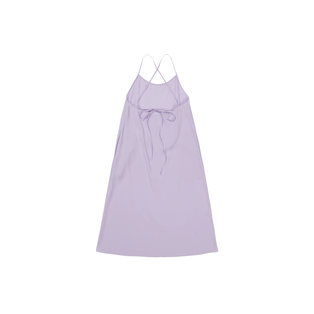 24SU BACK STRAP LONG DRESS / LILAC