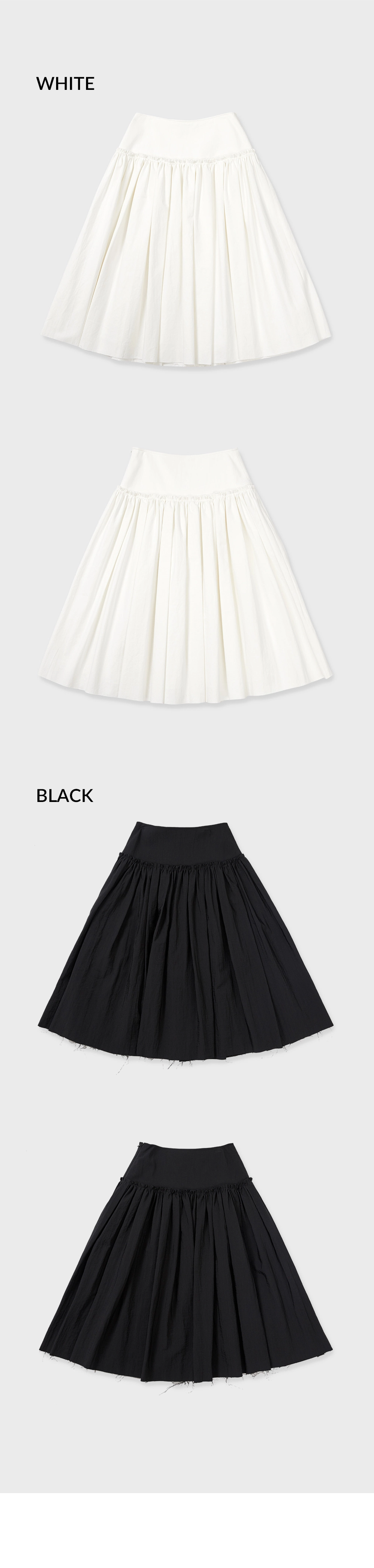 24SU YORK FLARE SKIRT / 2 COLOR