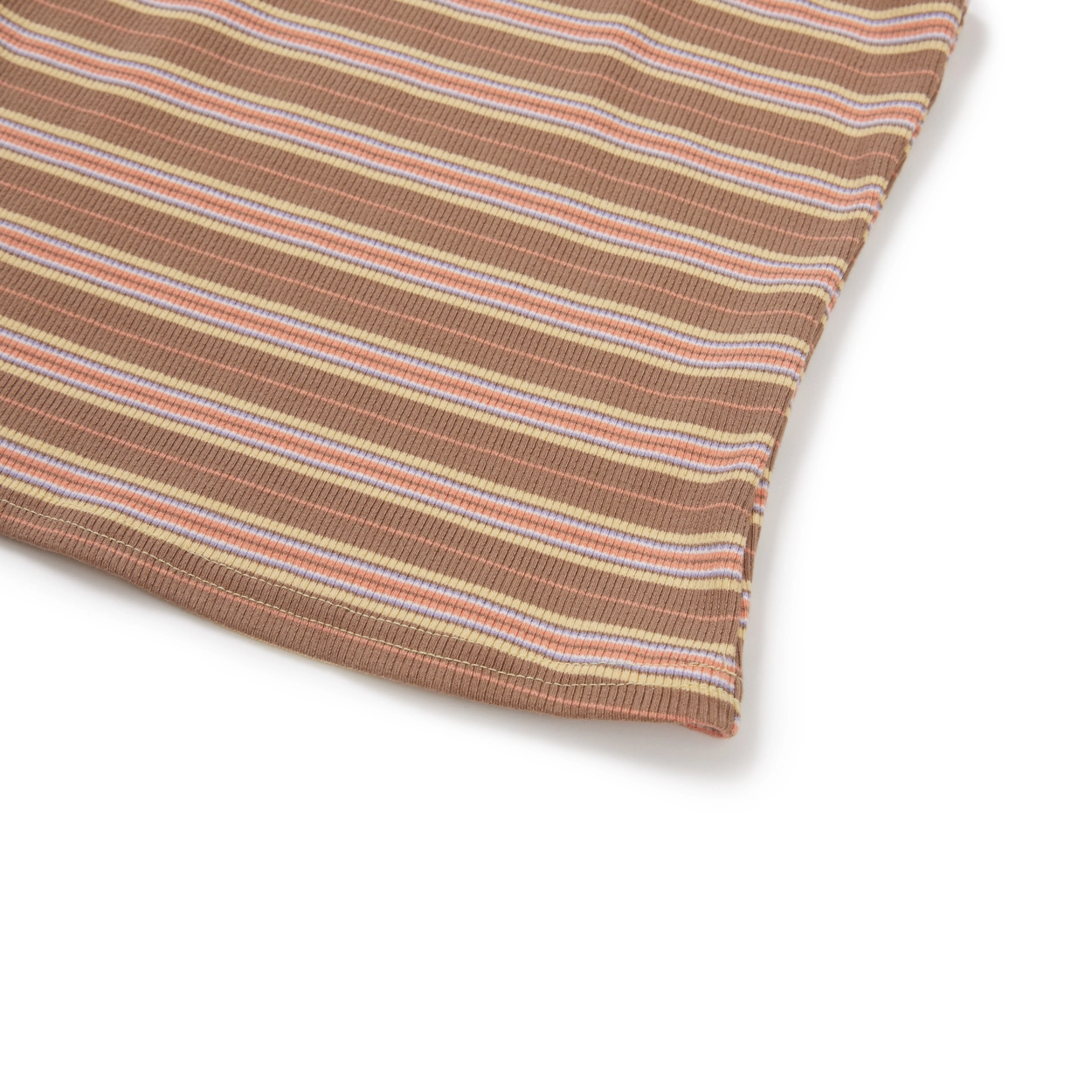 24SU STRIPE TANK TOP / VINTAGE BROWN