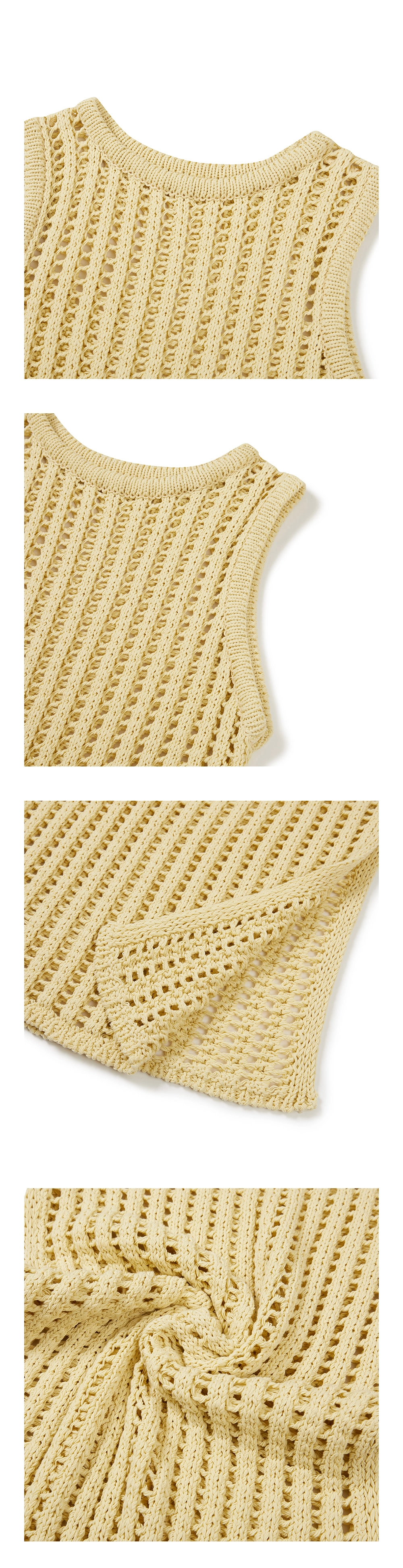 24SP NET SLIT DRESS / 2 COLOR