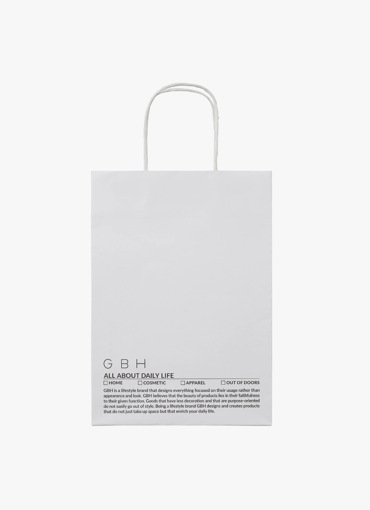 SHOPPING BAG / S SIZES