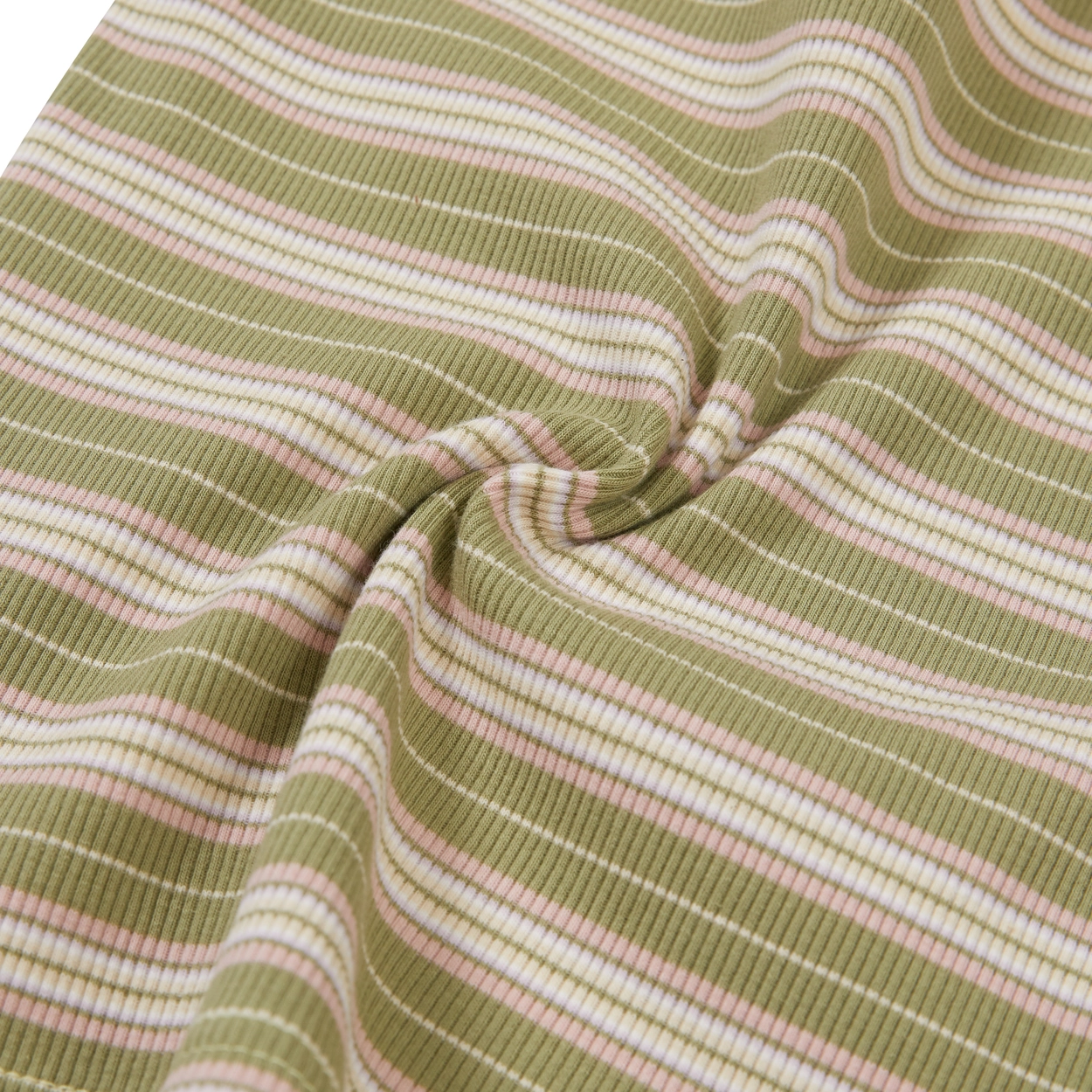 24SU STRIPE TANK TOP / SAGE