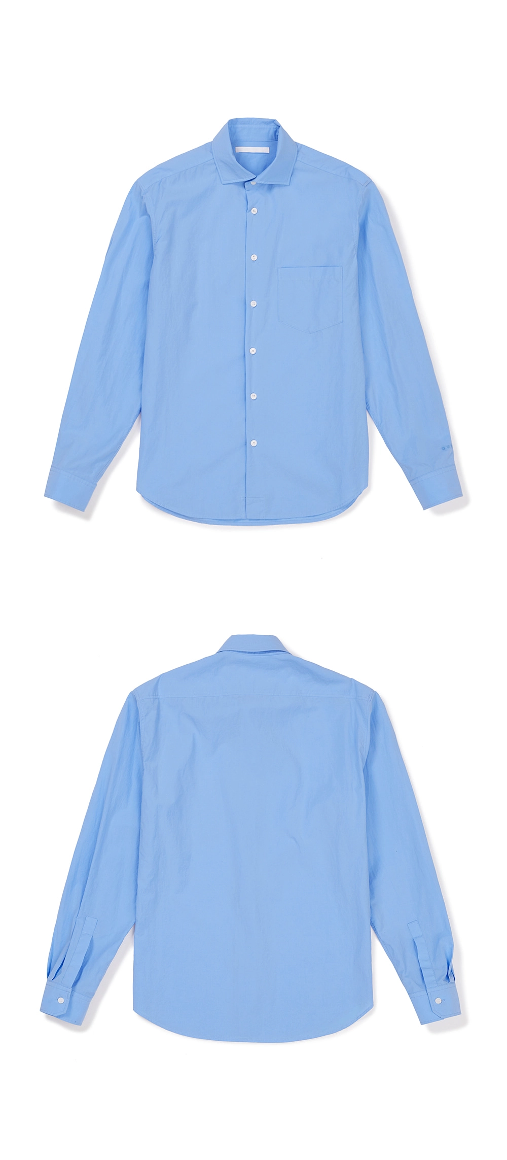 23SP WASHED COTTON SHIRTS / WASHABLE BLUE
