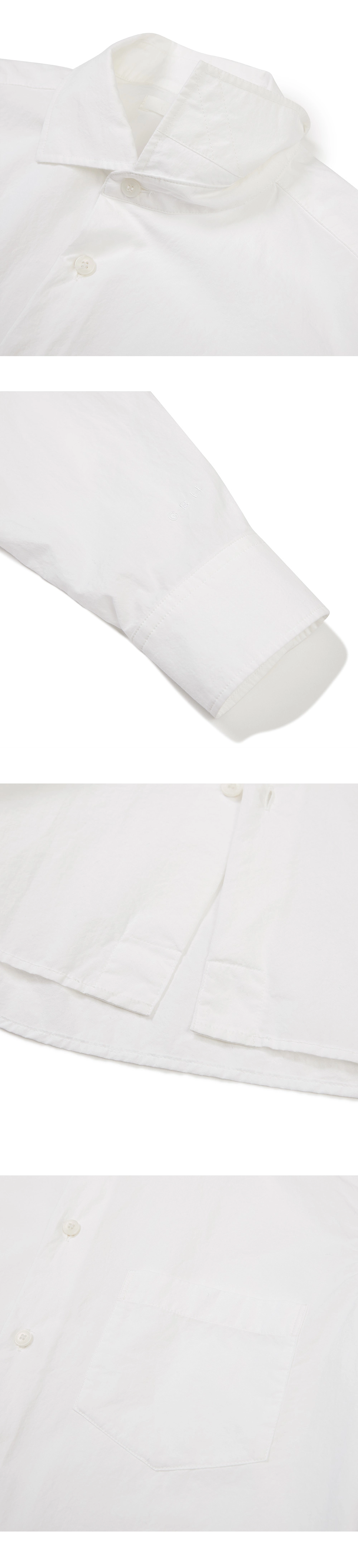 23SP WASHED COTTON SHIRTS / WHITE