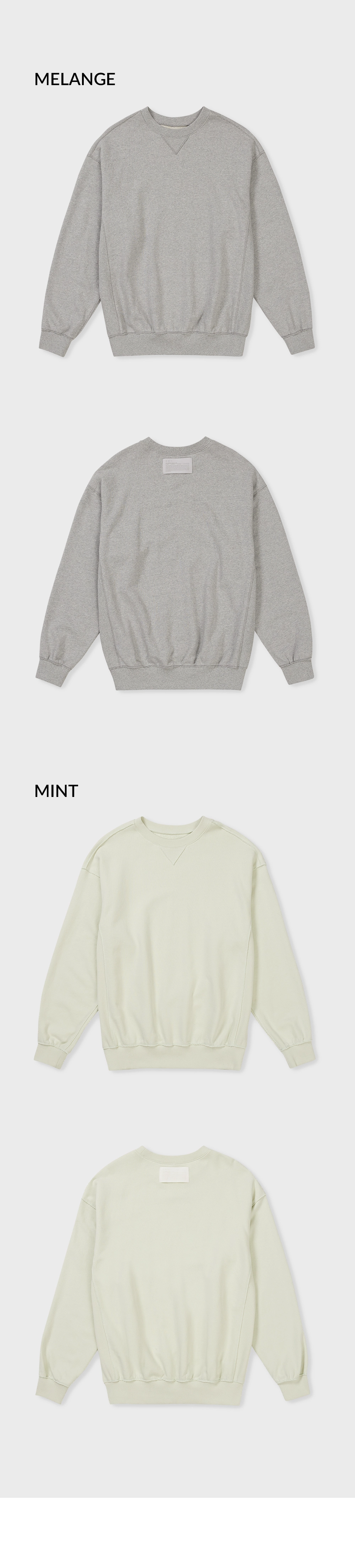 24SP OVERSIZE SWEATSHIRT / 2 COLOR