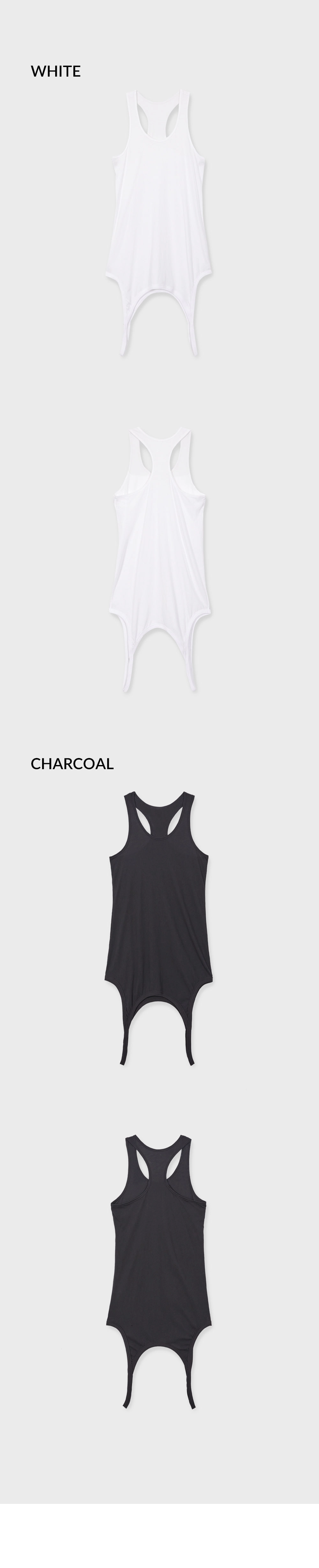 24SU TURN UP LAYERED TOP / WHITE
