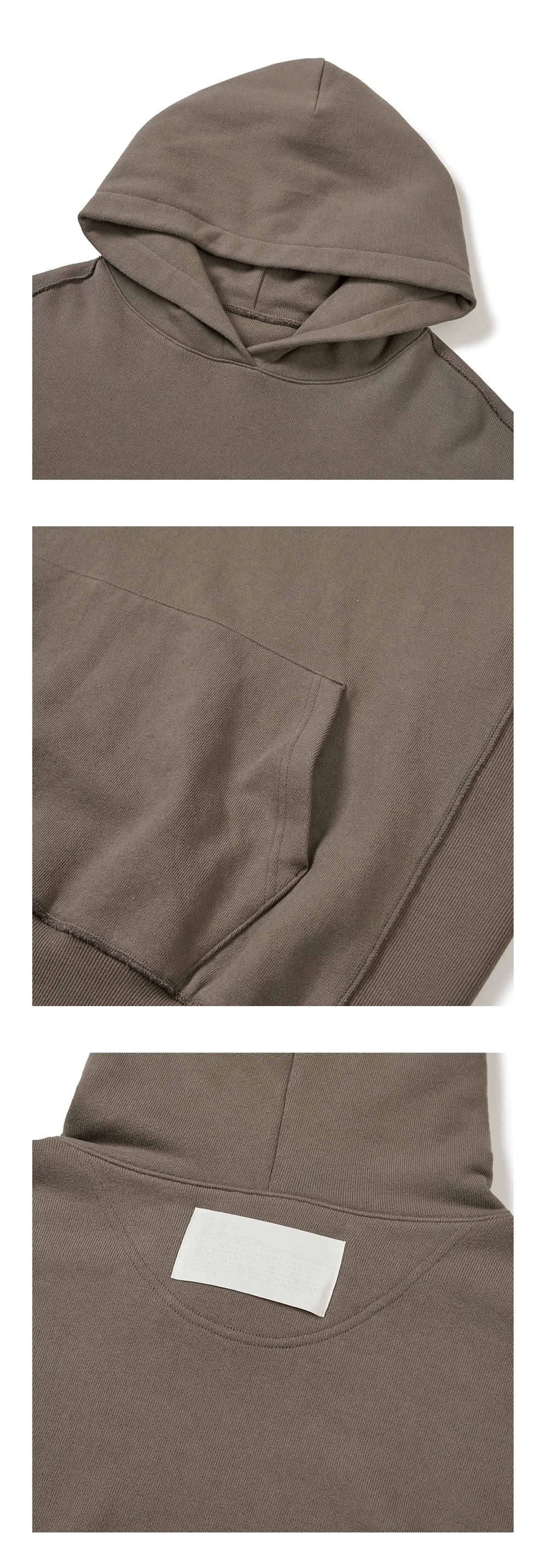 24SP OVERSIZE HOOD TOP / 2 COLOR
