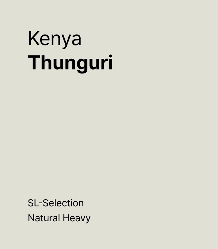 Kenya Thunguri Natural Heavy