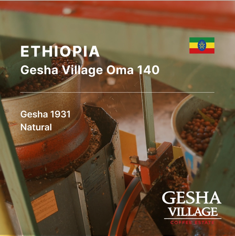 Ethiopia Gesha Village Oma 140 Gesha Natural