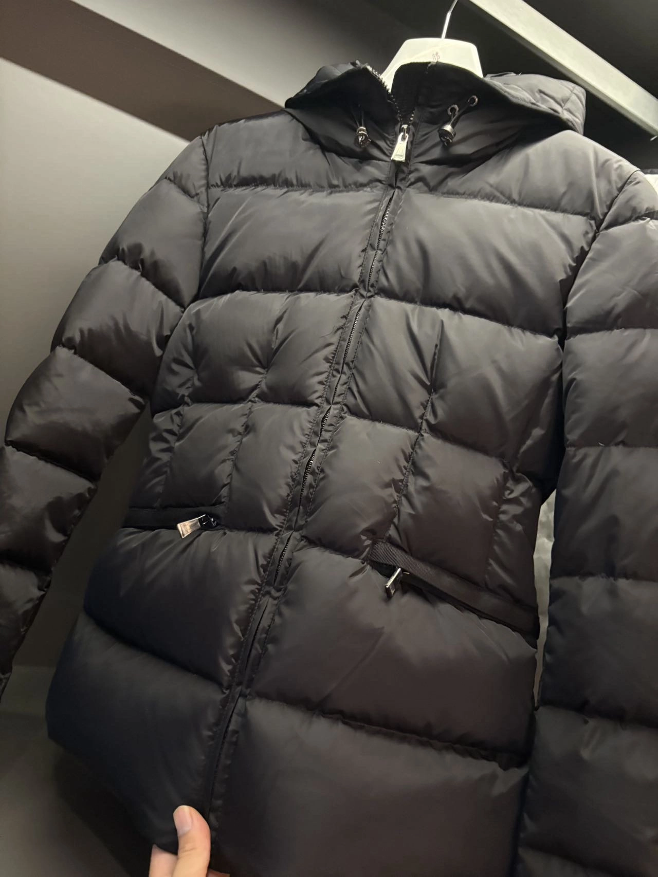 아보체 쇼트 다운 패딩