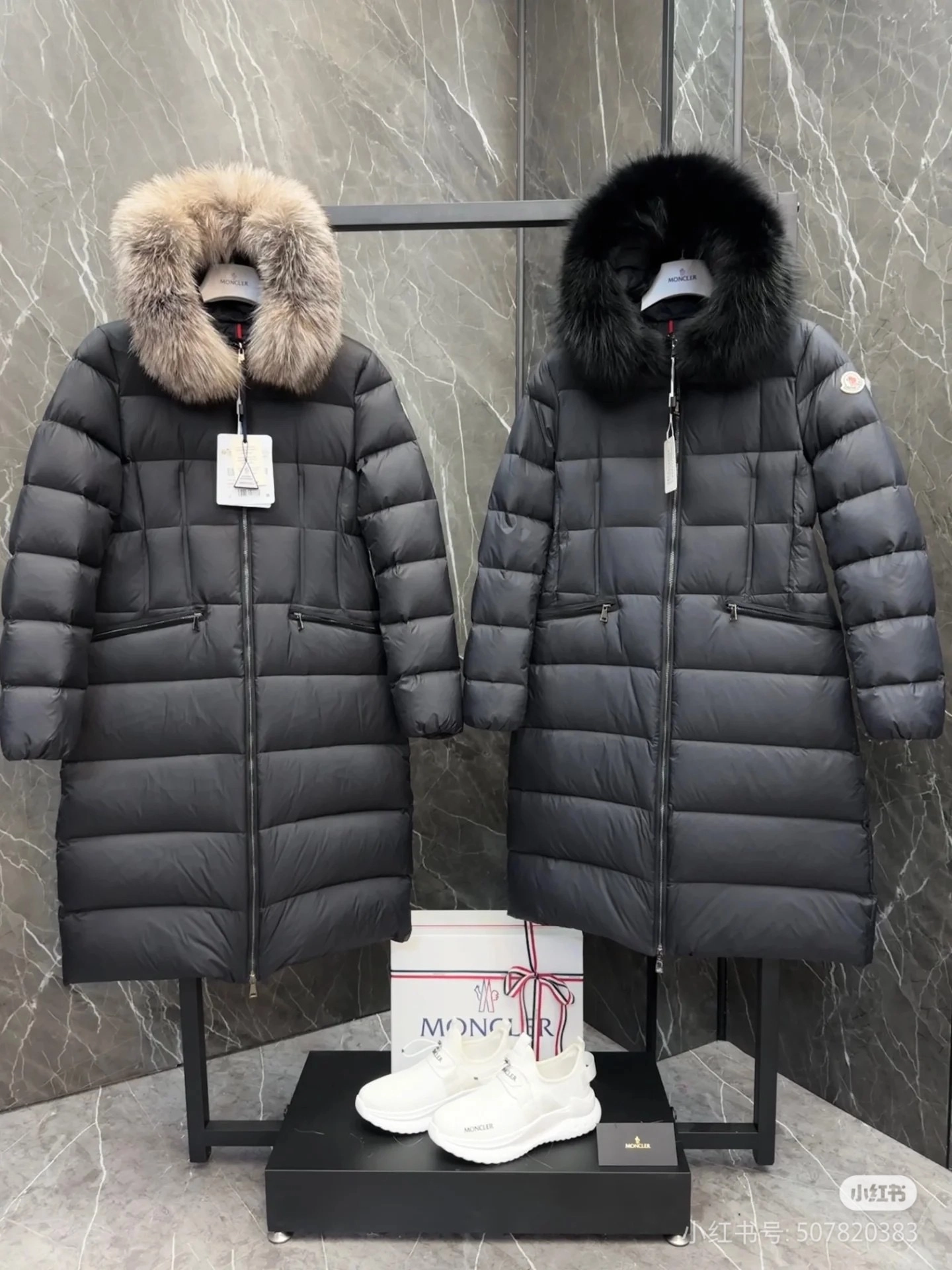 보에딕 롱 다운 패딩