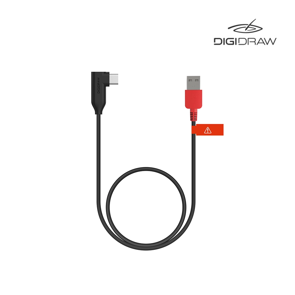 디지드로우 USB-A to C 전원 케이블 UC04 / 튜링 14 액정타블렛 호환