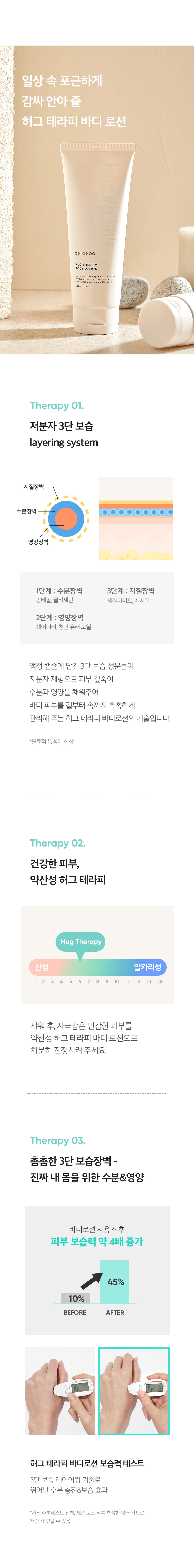 허그 테라피 바디 로션
