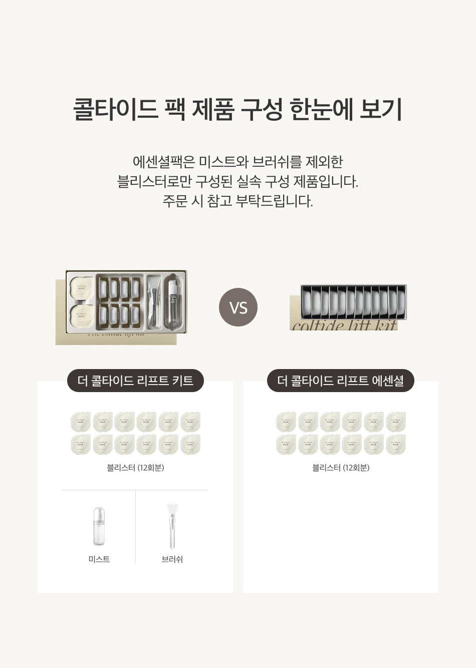 [올해 마지막] 더 콜타이드 리프트 키트/ 에센셜