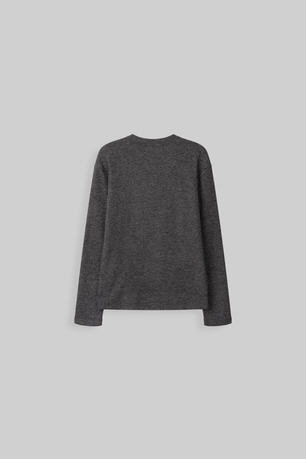 긴팔 티셔츠 그레이 색상 이미지-S670L4