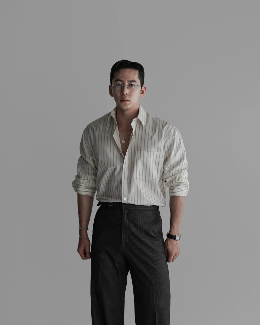  모델 착용 이미지-S446L15