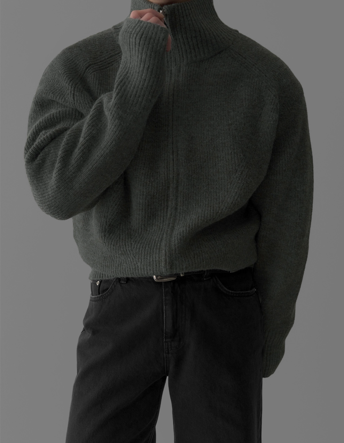 재킷 모델 착용 이미지-S466L3