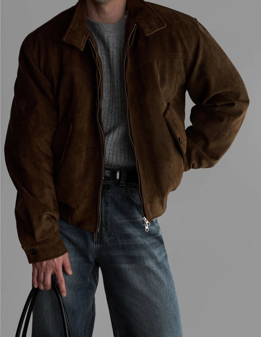 재킷 모델 착용 이미지-S447L3
