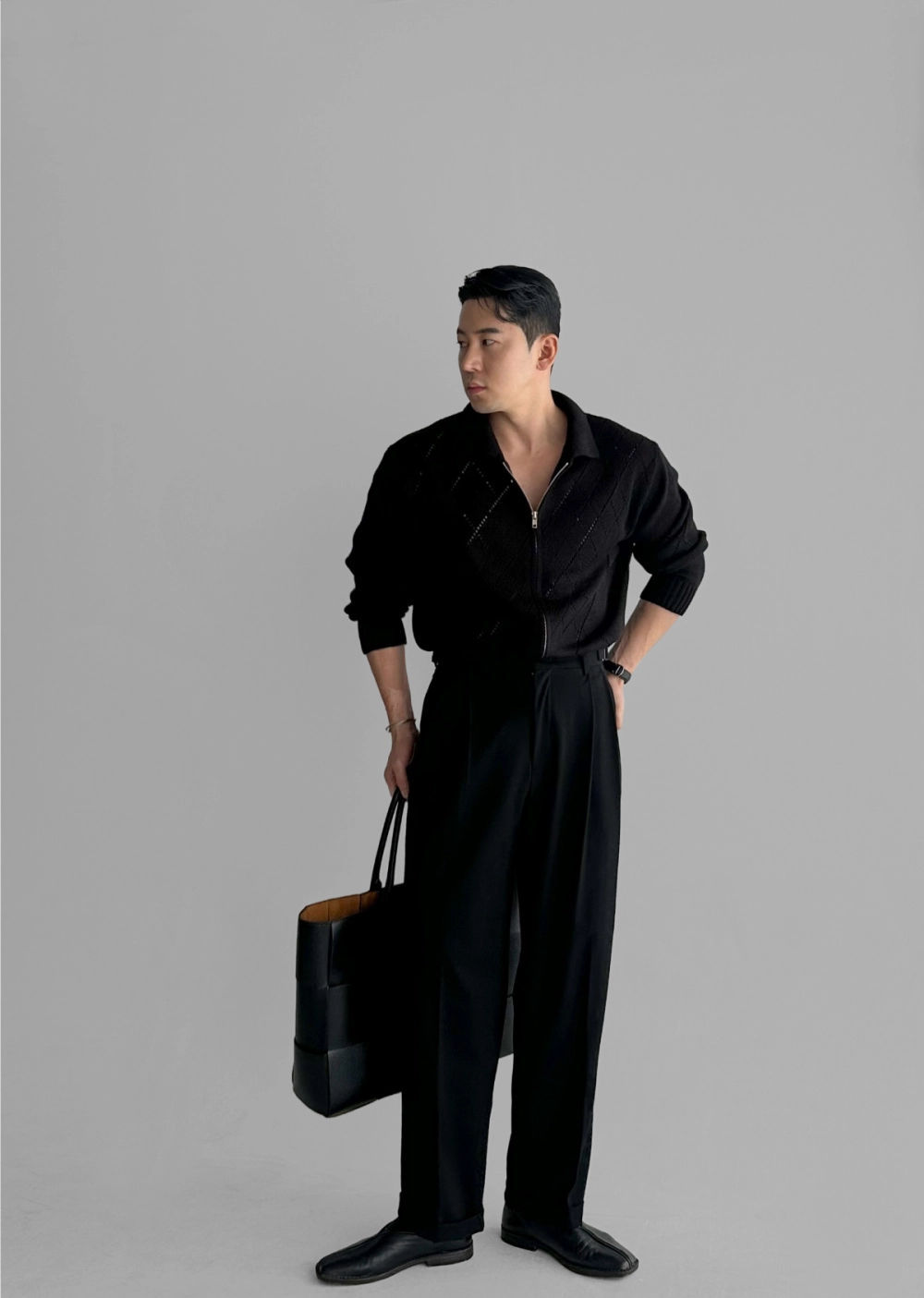 재킷 모델 착용 이미지-S250L22