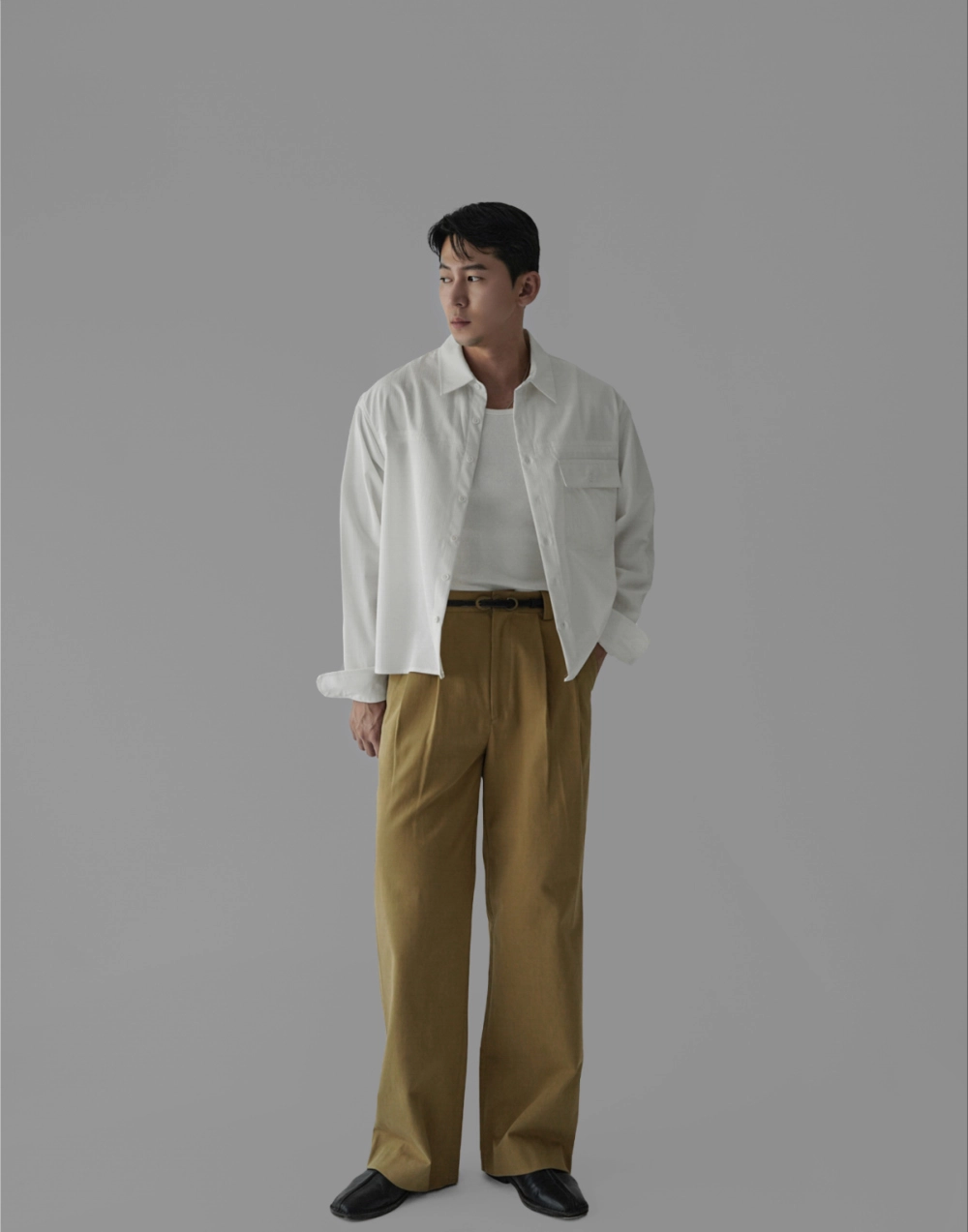 바지 모델 착용 이미지-S465L3