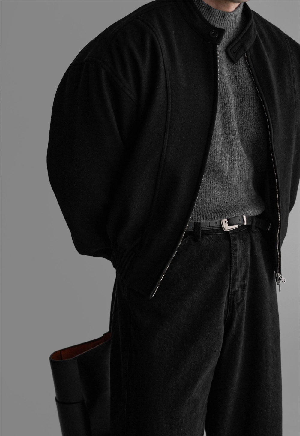 재킷 모델 착용 이미지-S454L13