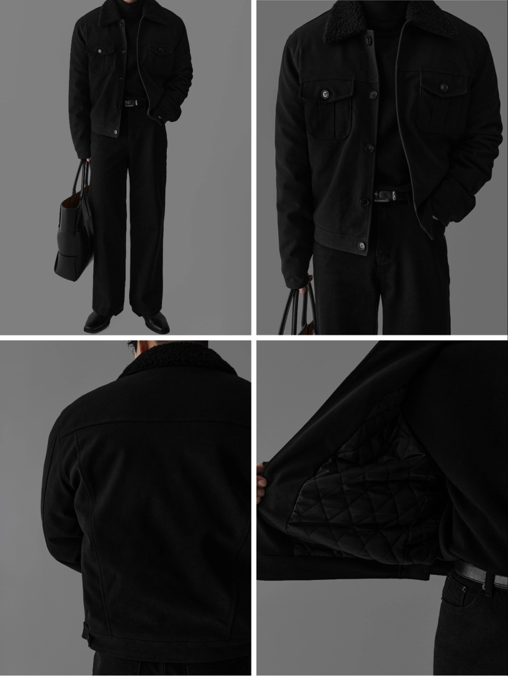 재킷 모델 착용 이미지-S453L8