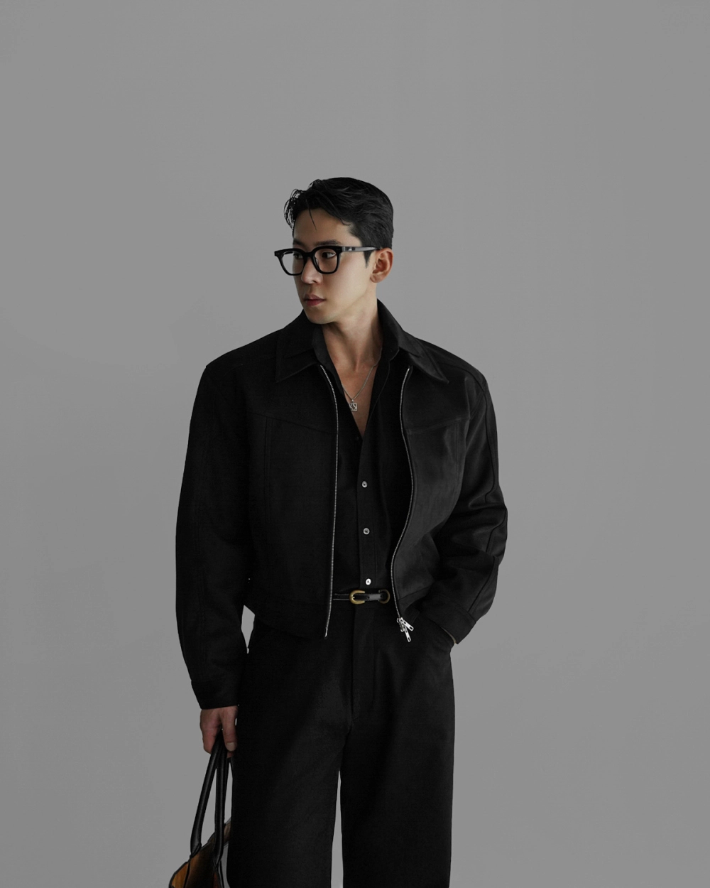 재킷 모델 착용 이미지-S448L31