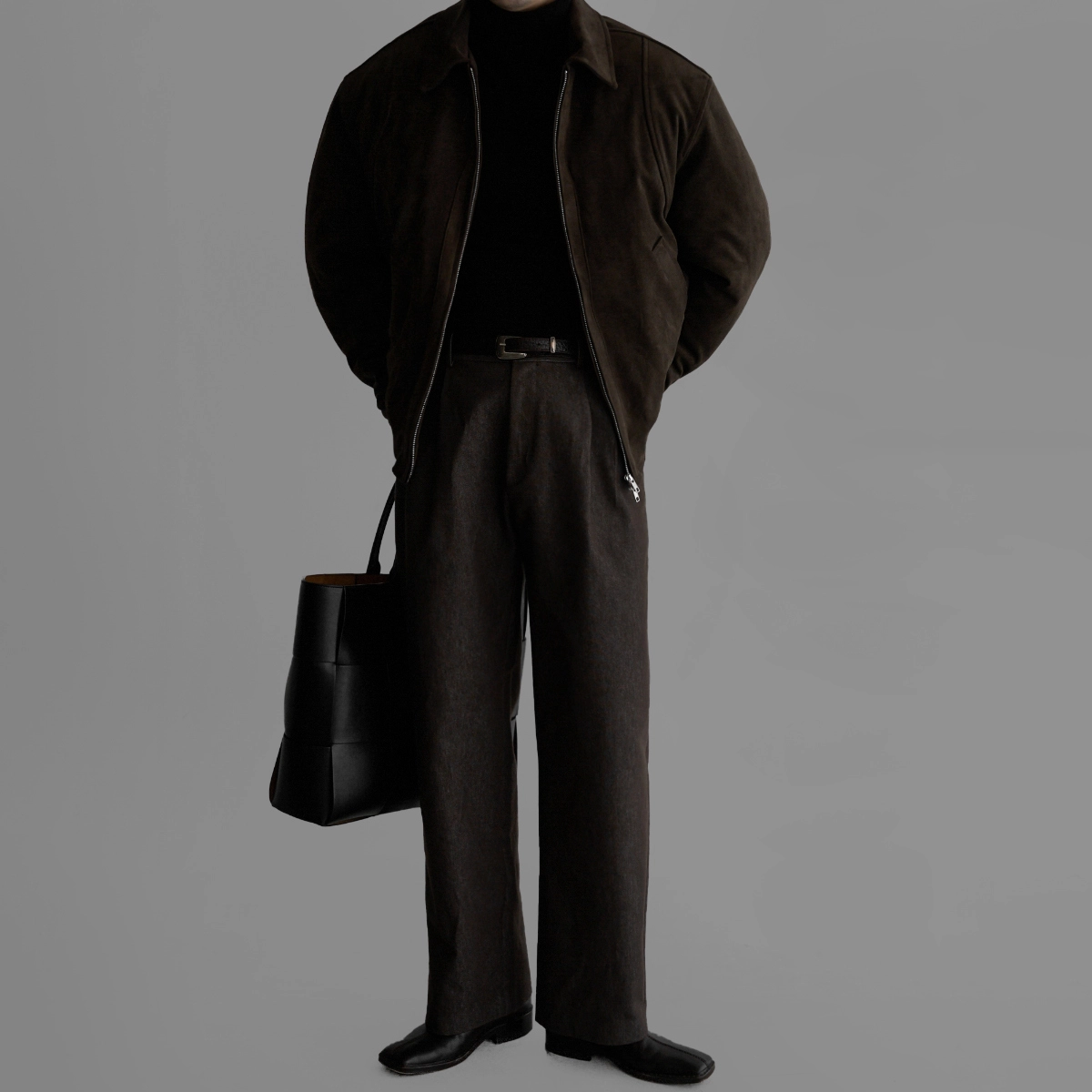 재킷 모델 착용 이미지-S465L13