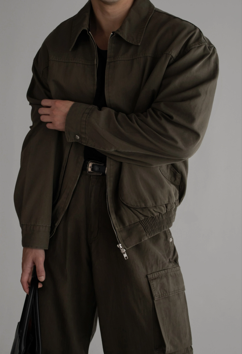 재킷 모델 착용 이미지-S411L2