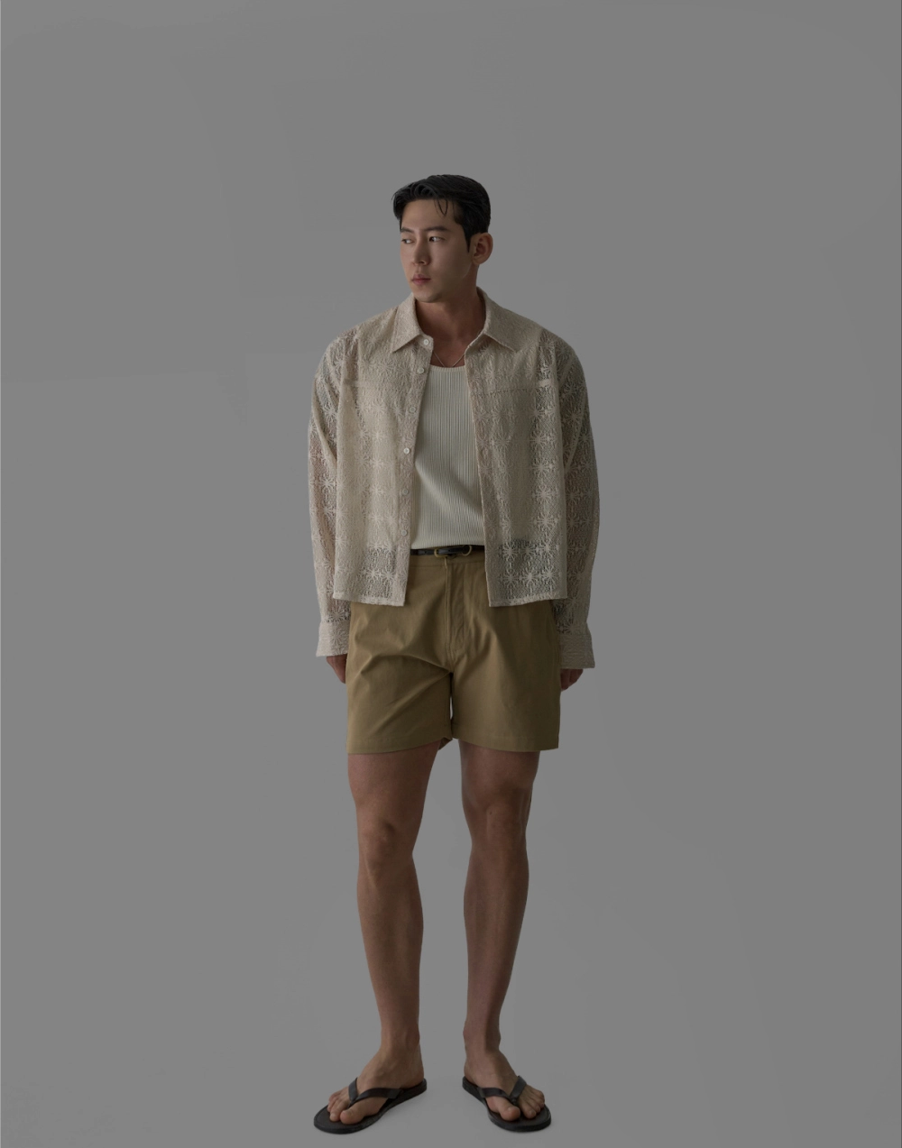재킷 모델 착용 이미지-S264L21