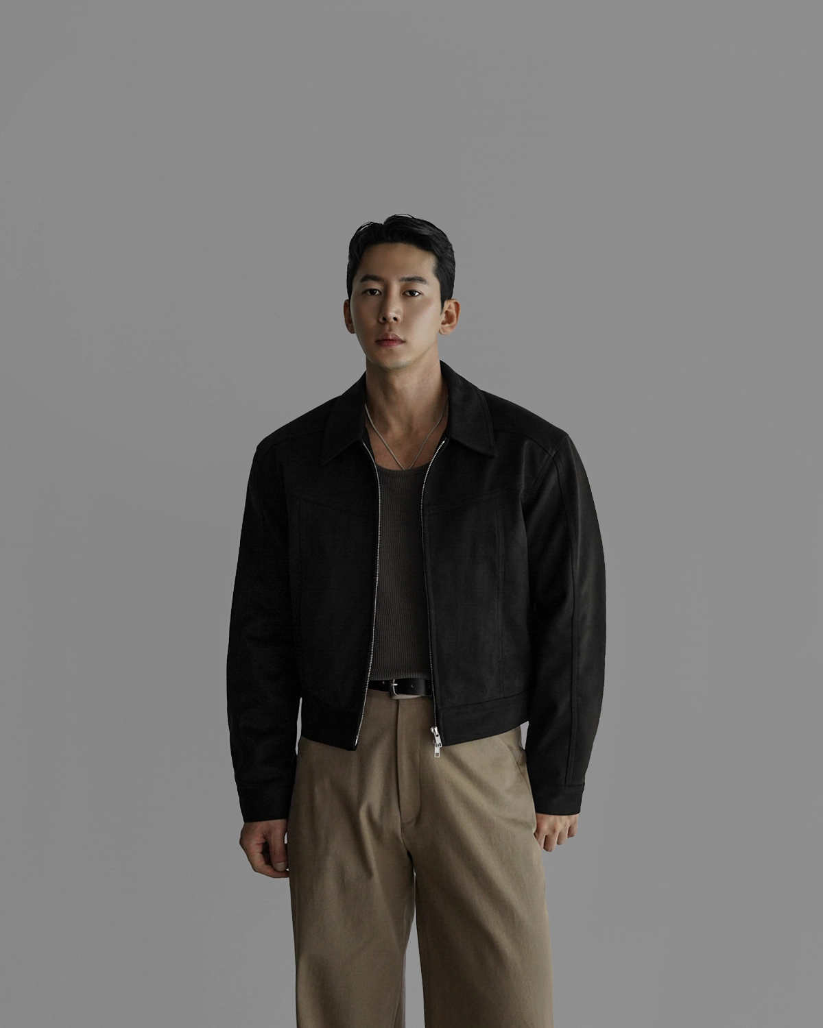 재킷 모델 착용 이미지-S451L12
