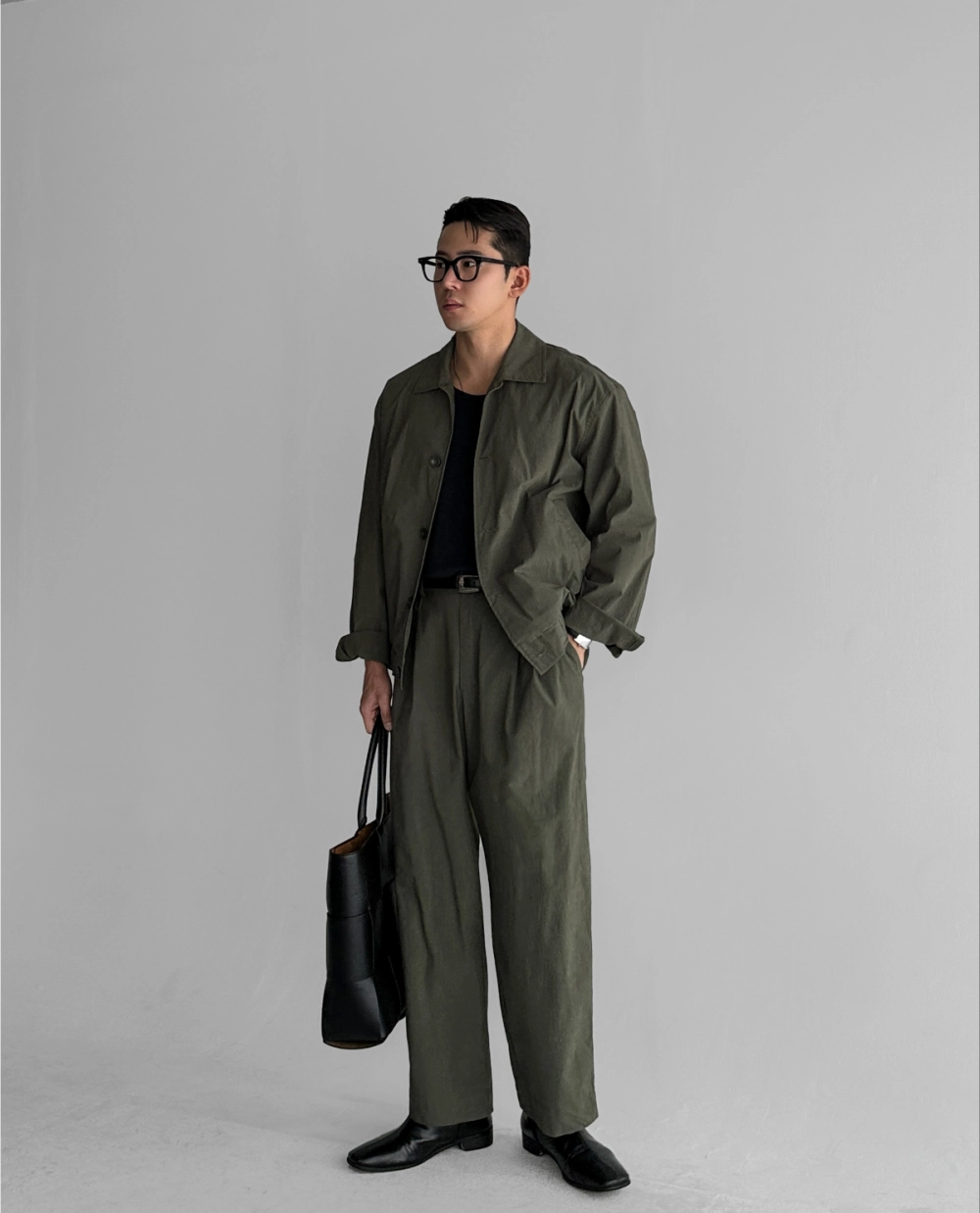 재킷 모델 착용 이미지-S58L18