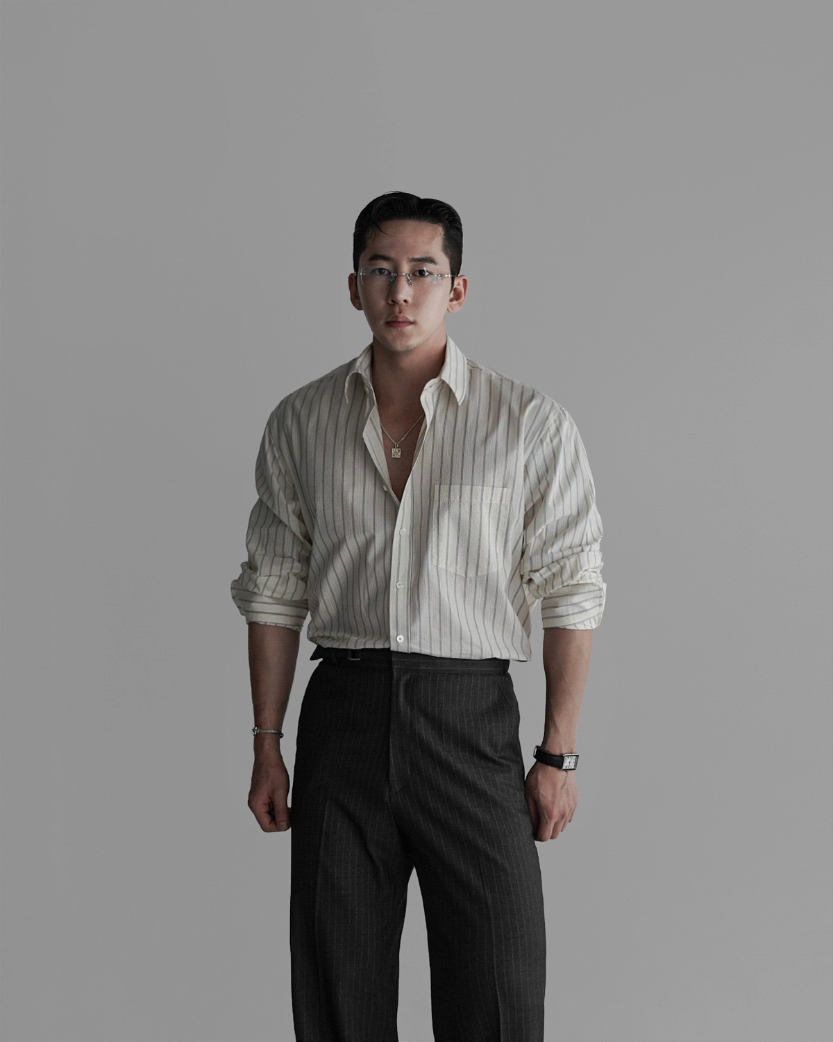  모델 착용 이미지-S446L15