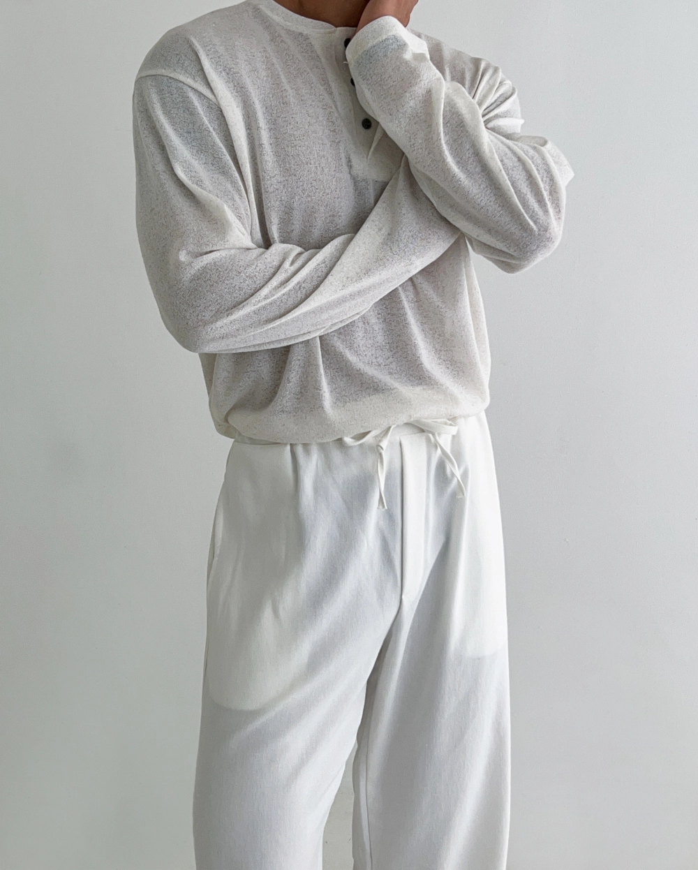재킷 모델 착용 이미지-S483L34
