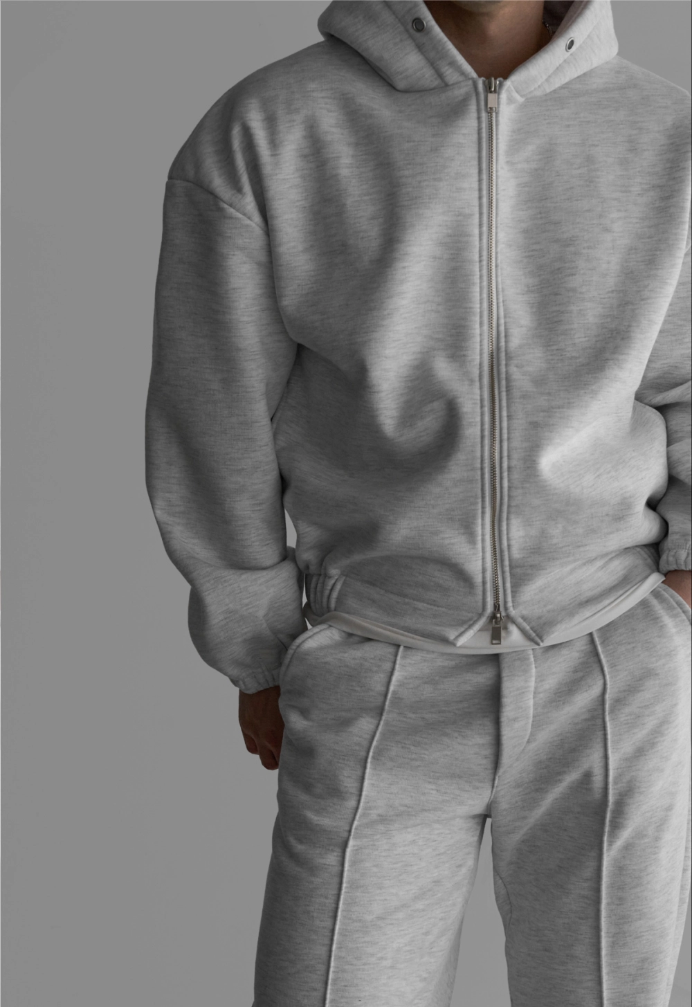 재킷 모델 착용 이미지-S446L8