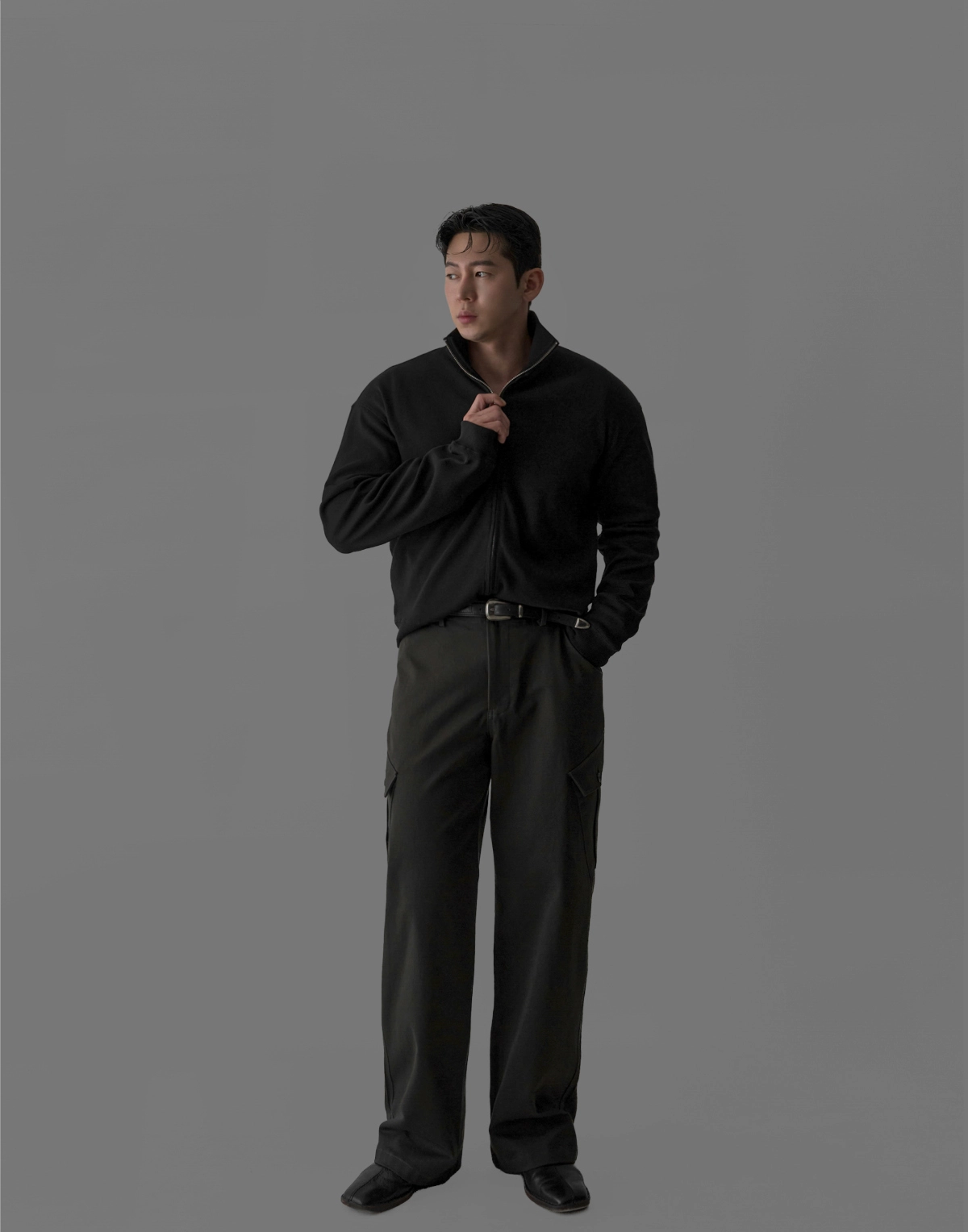 재킷 모델 착용 이미지-S430L16