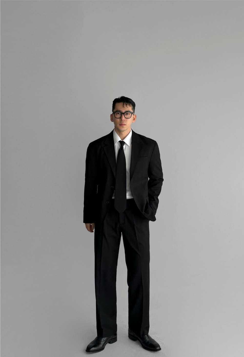 멜빵 스커트/바지 모델 착용 이미지-S262L50