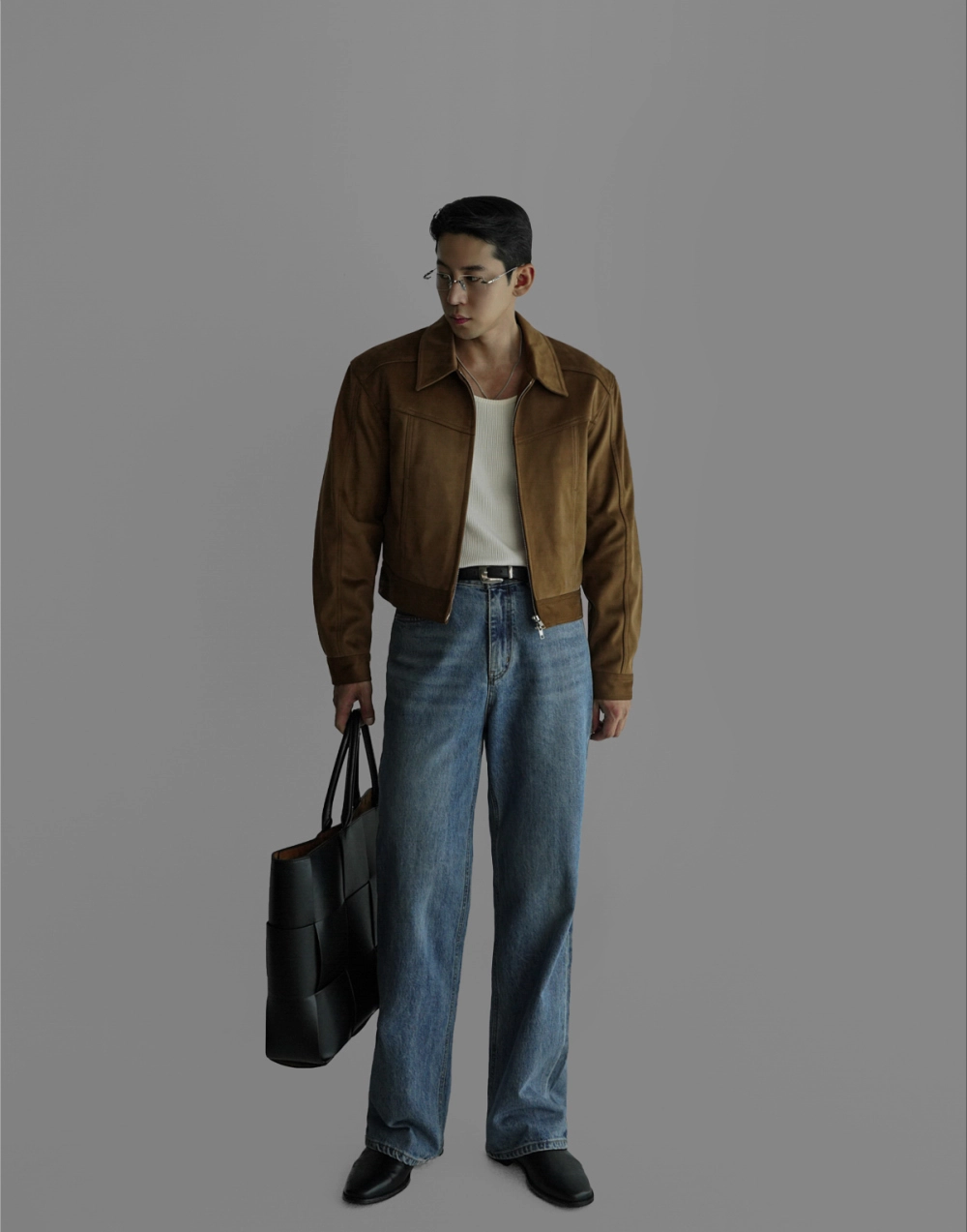 재킷 모델 착용 이미지-S454L11