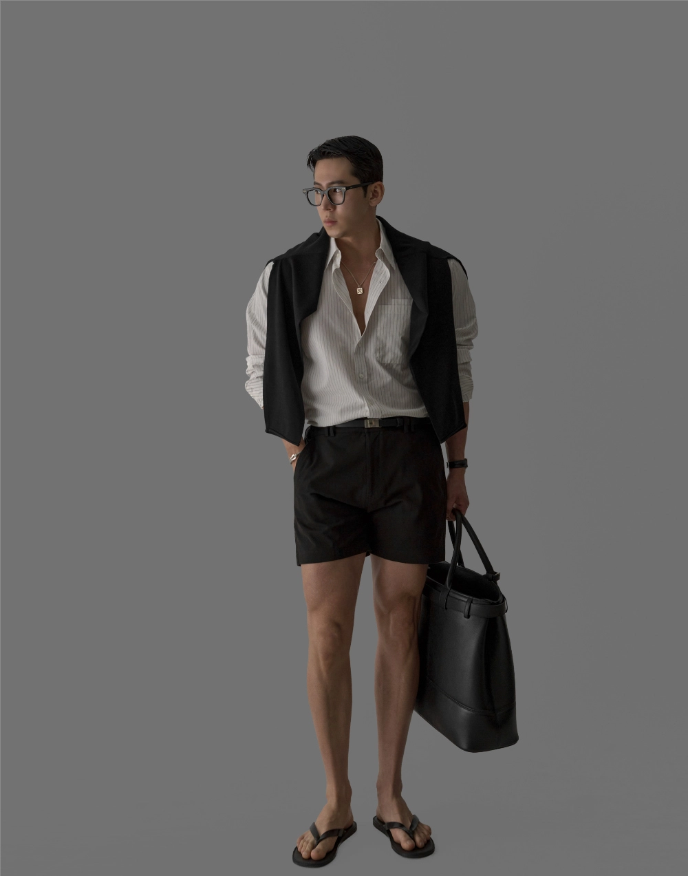 미니 스커트 모델 착용 이미지-S478L39