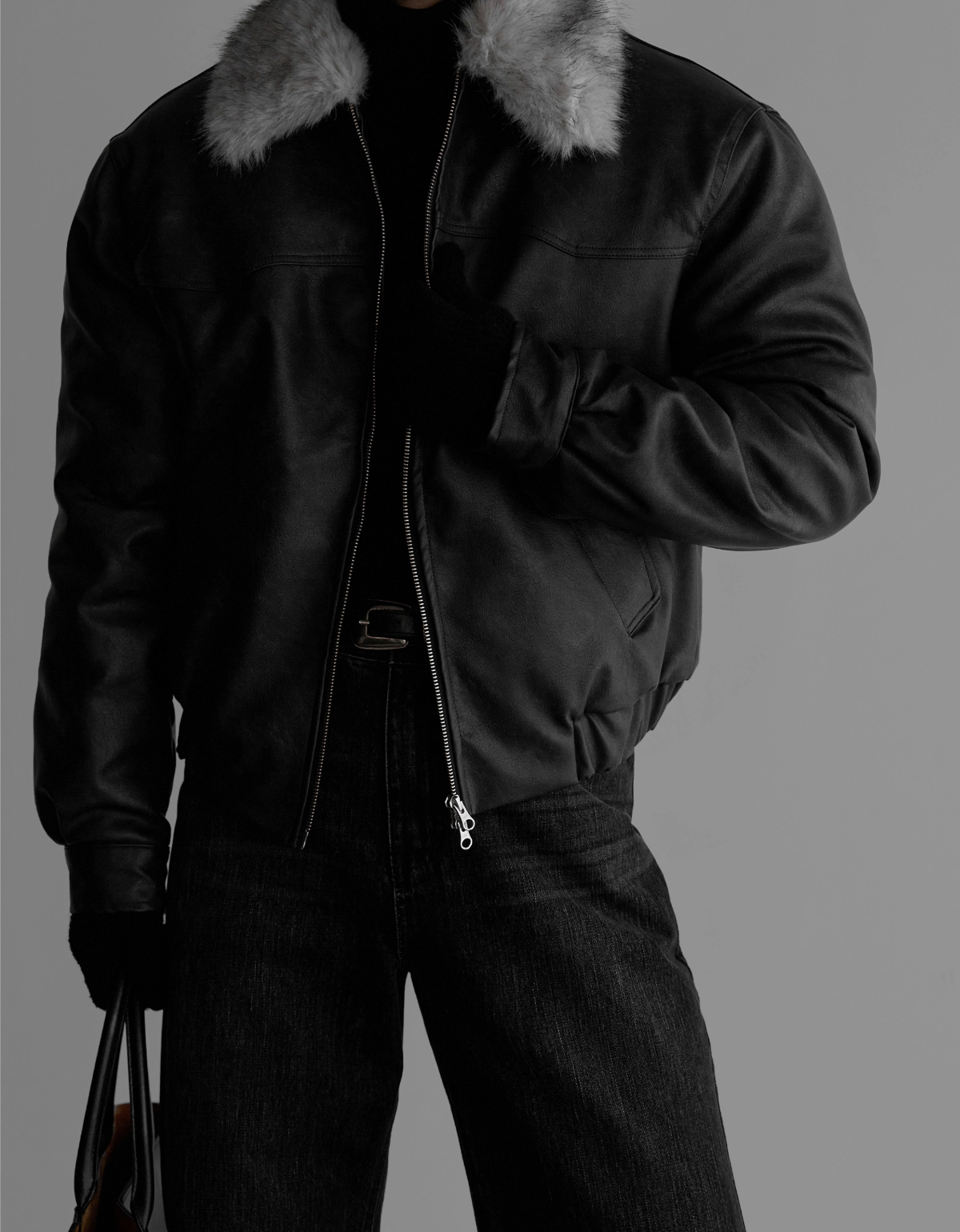 재킷 모델 착용 이미지-S450L25