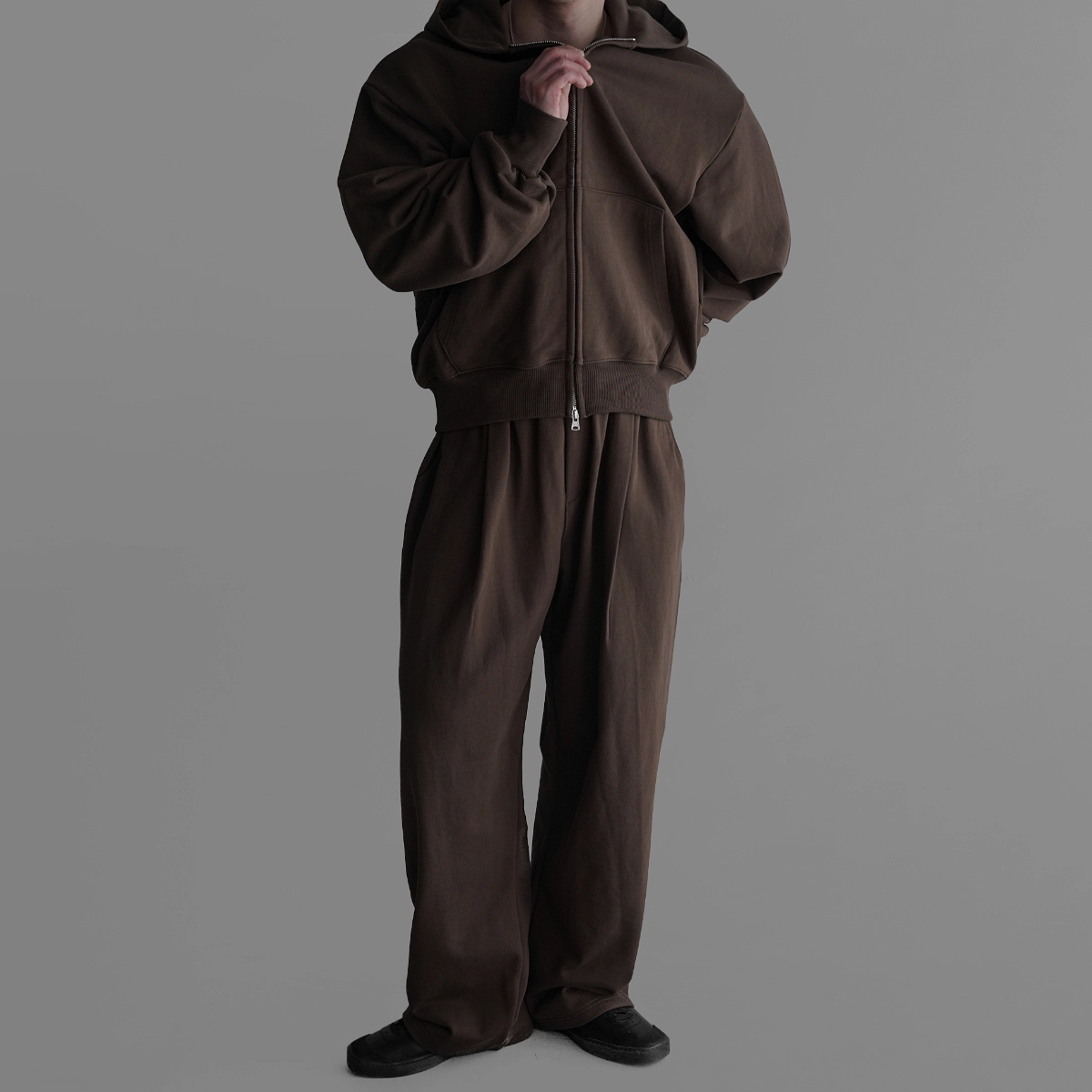 재킷 모델 착용 이미지-S446L16
