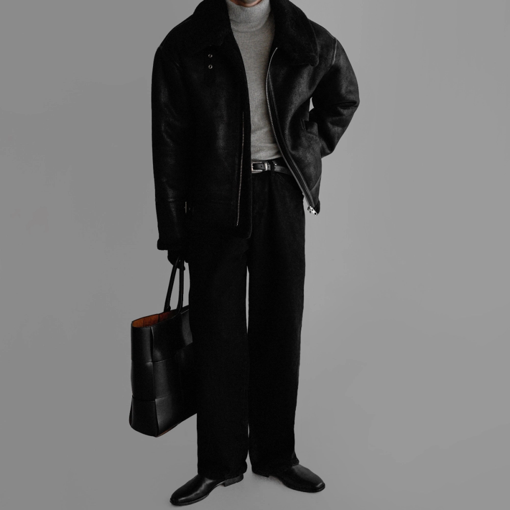 재킷 모델 착용 이미지-S446L17