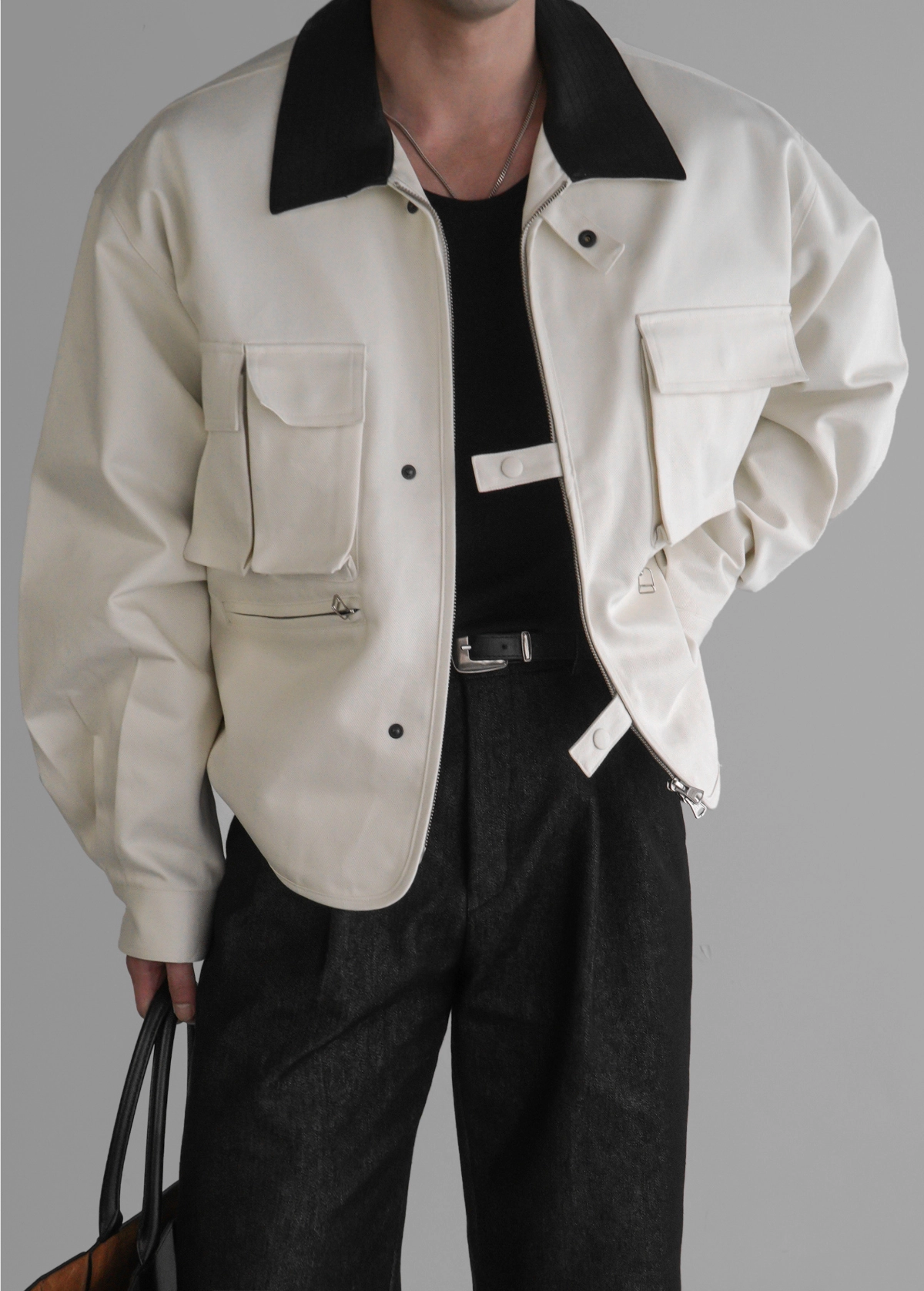 재킷 모델 착용 이미지-S420L12